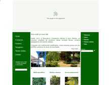 Tablet Screenshot of floriculturacampineira.com.br